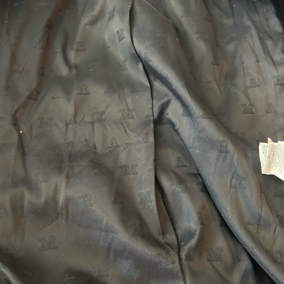 Max Mara Sax Teddy Alpaca Blend Bomber Jacket Size 6 $2965 - Picture 5 of 10